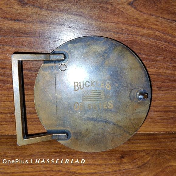 Indian Chief Buckle of Estes(Never Worn) - Picture 3 of 4